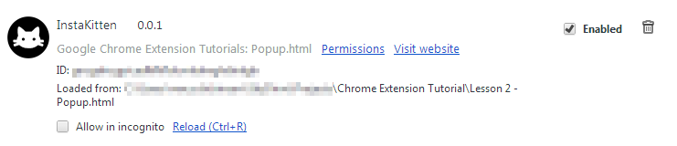 Chrome Extension Manager Chrome Extension Manager